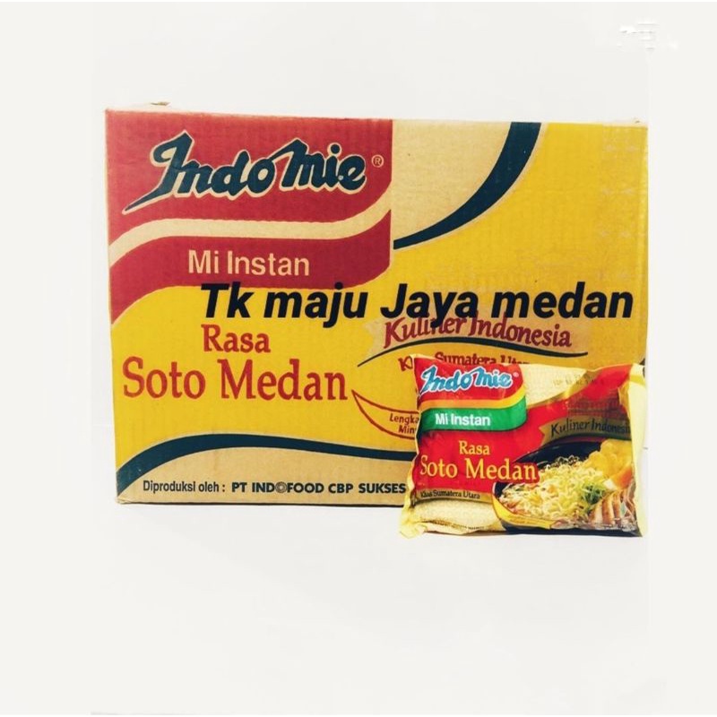 Jual Mie Instan Karton Indomie Rasa Soto Medan Khas Sumatera Utara