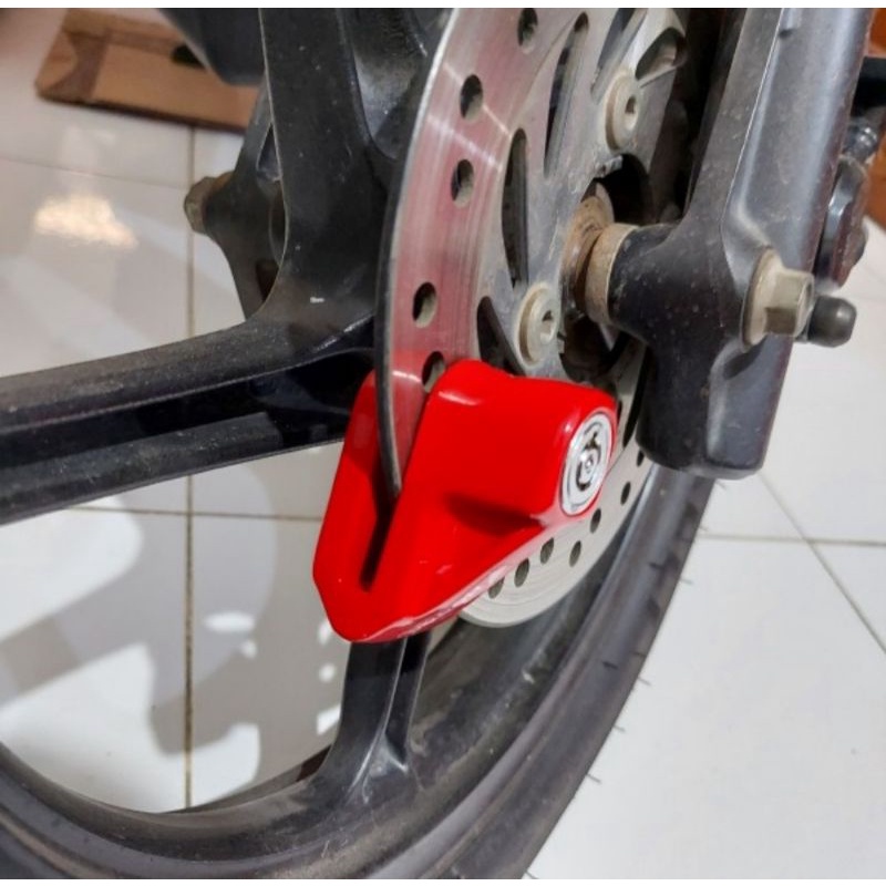 Jual Pengaman Motor Gembok Cakram Original Honda Disc Lock Shopee