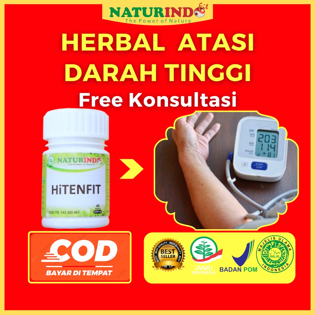 Jual Obat Herbal Darah Tinggi Obat Darah Tinggi Ampuh Hitenfit