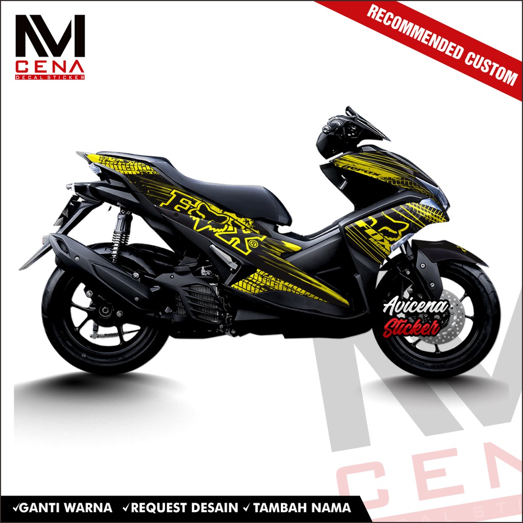 Jual Sticker Decal Aerox Decal Sticker Aerox Striping Aerox