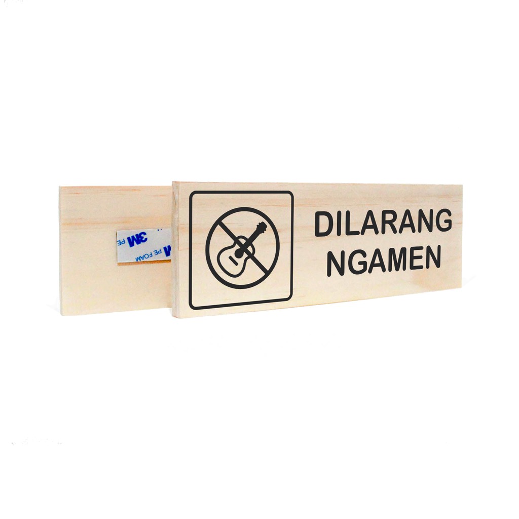 Jual Signage Dilarang Ngamen Sign Papan Penanda Dilarang Ngamen