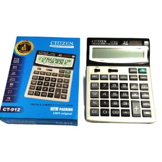 Jual ION KALKULATOR CITIZEN CT 912 CALCULATOR Baterai Aa Mudah 12 Digit