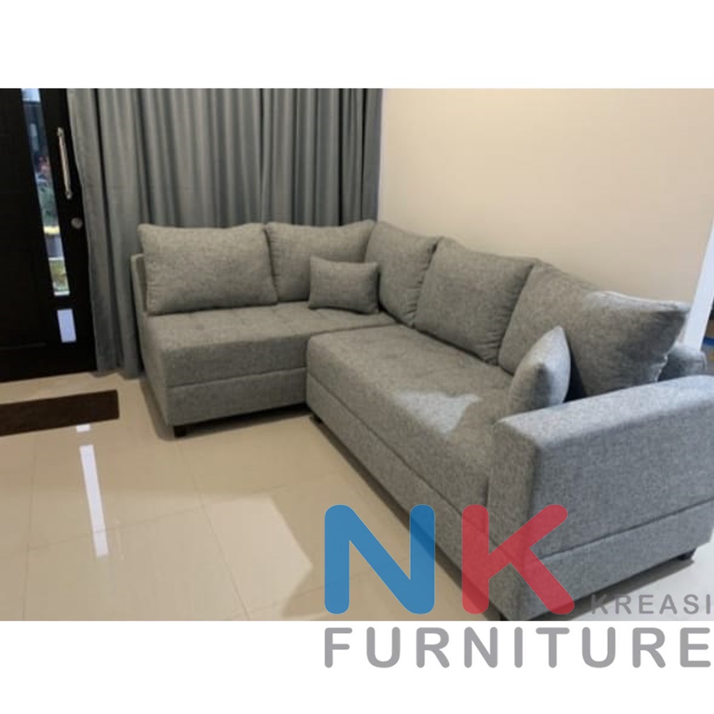 Jual Canna Sofa L Sectional Sudut Mewah Sofa L Modern Luxury Sofas