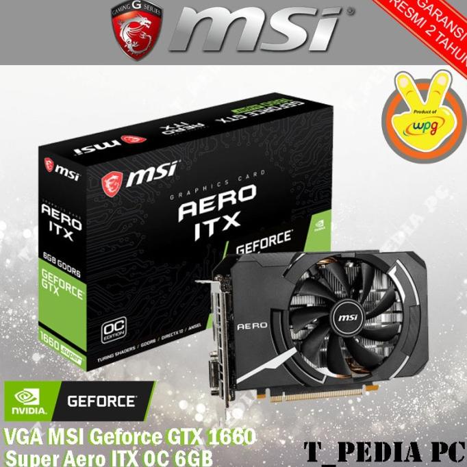 Jual Vga Msi Gtx Super Aero Itx G Msi Geforce Gtx Super G