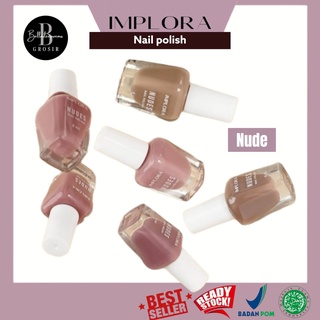 Jual Implora Nail Polish Nude Kutek Cat Pewarna Kuku Cantik Bpom