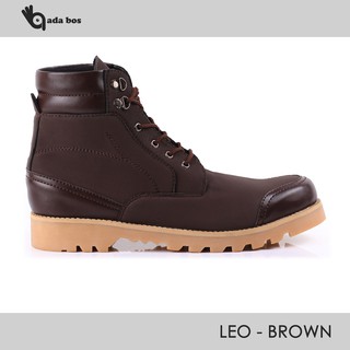 Jual Sepatu Boots Pria Adabos Leo Safety Sepatu Boot Touring Sepatu