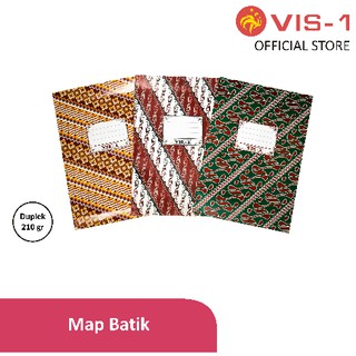 Jual Map Batik VIS 1 Map Upacara Map Karton Shopee Indonesia