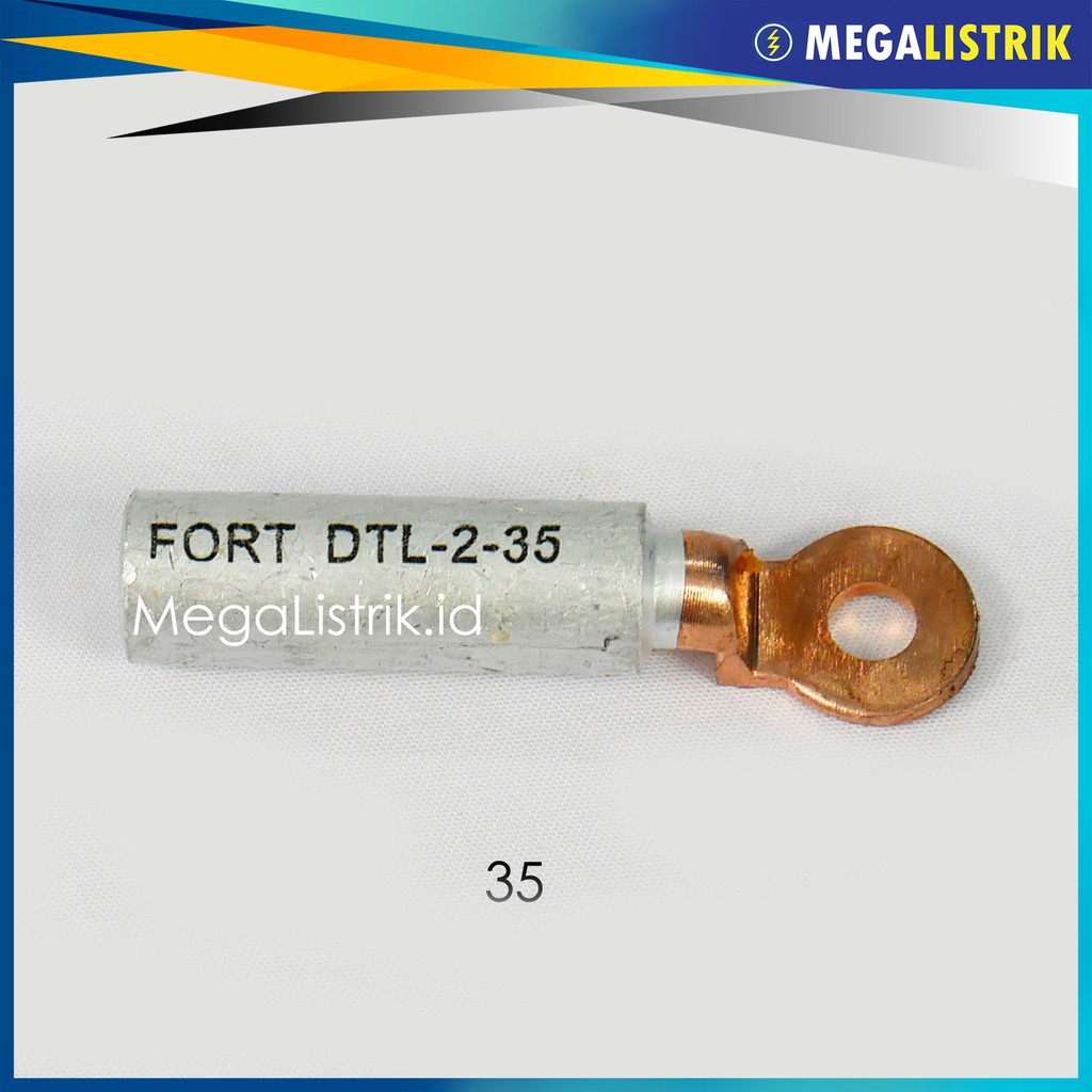 Jual FORT SKUN KABEL AL CU 35MM BIMETAL ALUMINIUM TEMBAGA 35 MM DTL 2