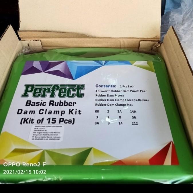 Jual Teeth Care Rubber Dam Kit Merk Perfect Shopee Indonesia