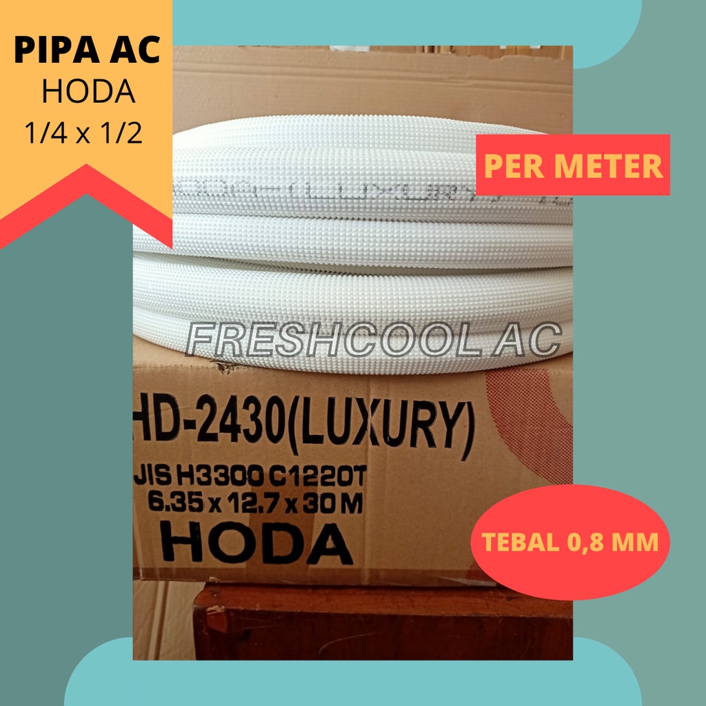 Jual Pipa Ac Hoda X Utk Ac Pk Pk Per Meter Tebal