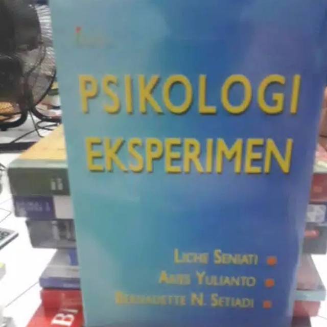 Jual Buku PSIKOLOGI EKSPERIMEN By Liche Seniati Shopee Indonesia