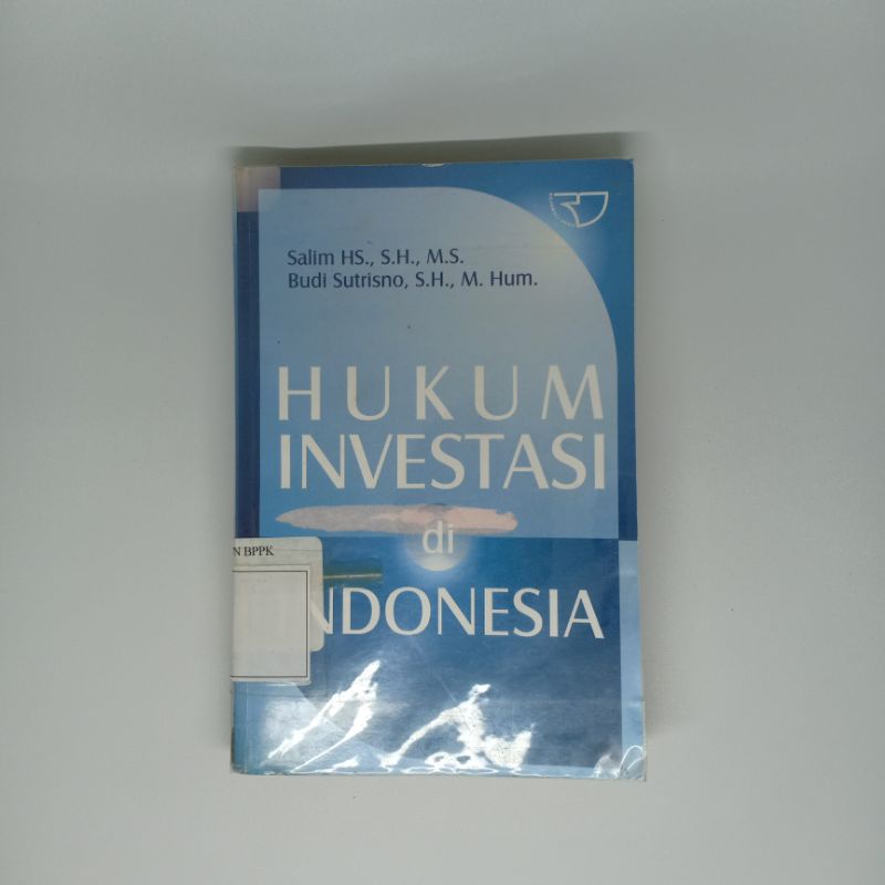 Jual Buku Hukum Investasi Di Indonesia Shopee Indonesia