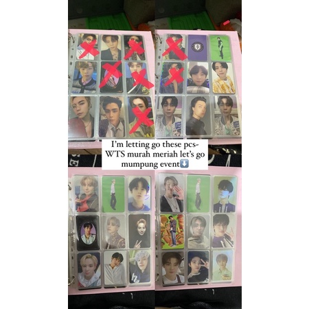 Jual OFFICIAL PHOTOCARD NCT JOHNNY JUNGWOO JAEMIN Shopee Indonesia