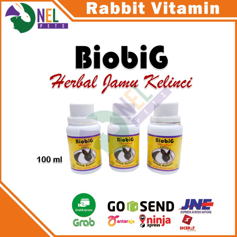 Jual Biobig Ml Jamu Kelinci Obat Kembung Mencret Vitamin Harian