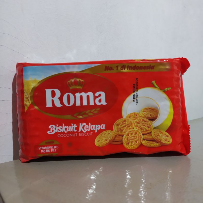 Jual ROMA Kelapa Biscuit Roma Kelapa Merah Coconut Biscuit 1 Pack 300g