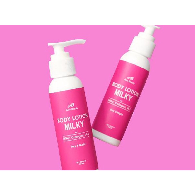 Jual Body Lotion Milky Dosting Aera Beauty Pemutih Badan Shopee Indonesia