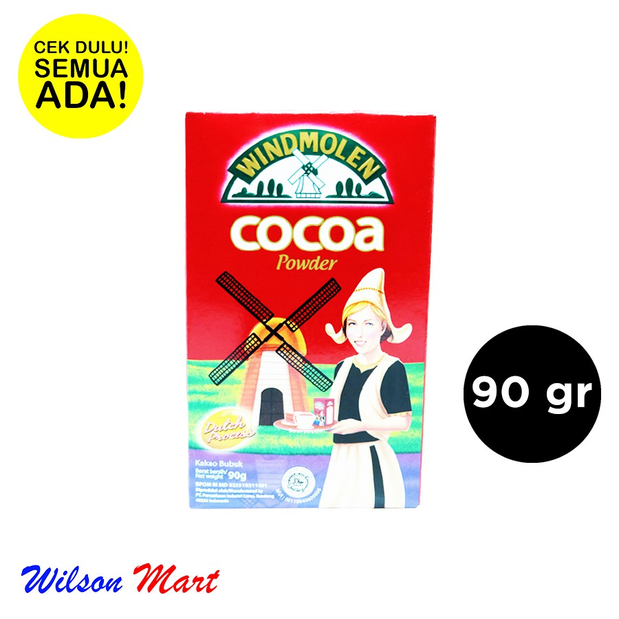 Jual Windmolen Cocoa Powder Bubuk Coklat Gram Indonesia Shopee Indonesia