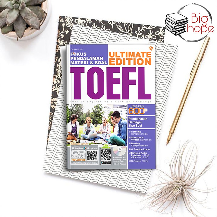 Jual Buku Toefl Ultimate Edition Toefl Shopee Indonesia