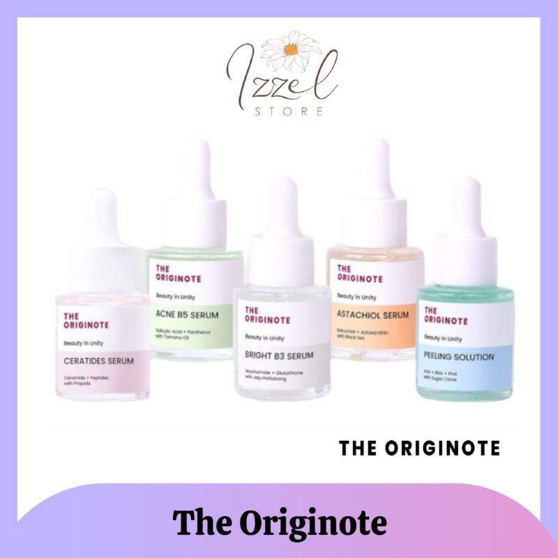 Jual The Originote Serum Bright B3 Acne Ceratides Peeling Astachiol