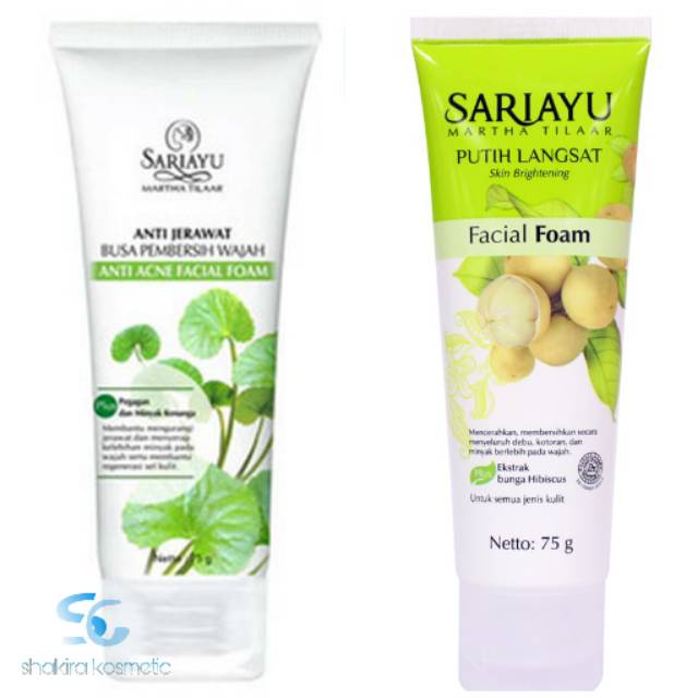 Jual Sariayu Acne Care Facial Foam New Gr Putih Langsat G