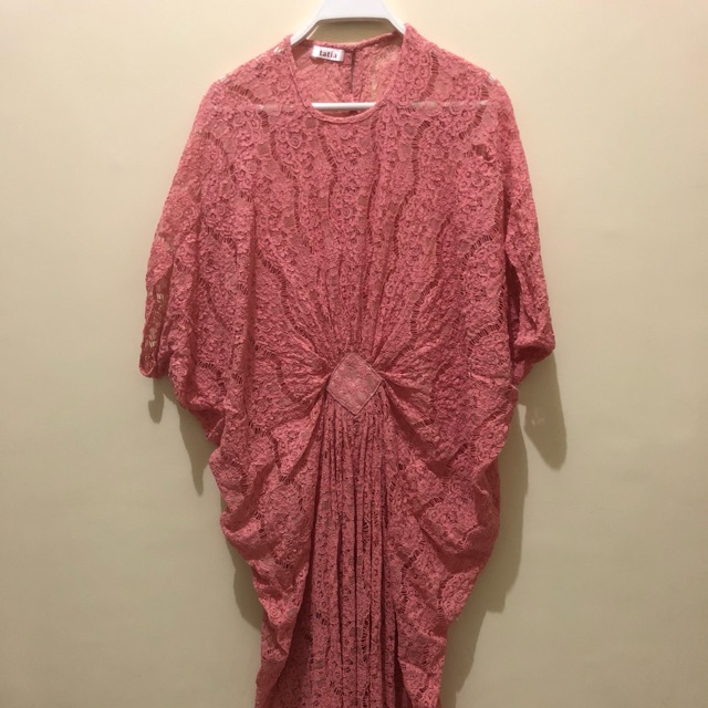 Jual Kaftan Tatia Dusty Pink Shopee Indonesia