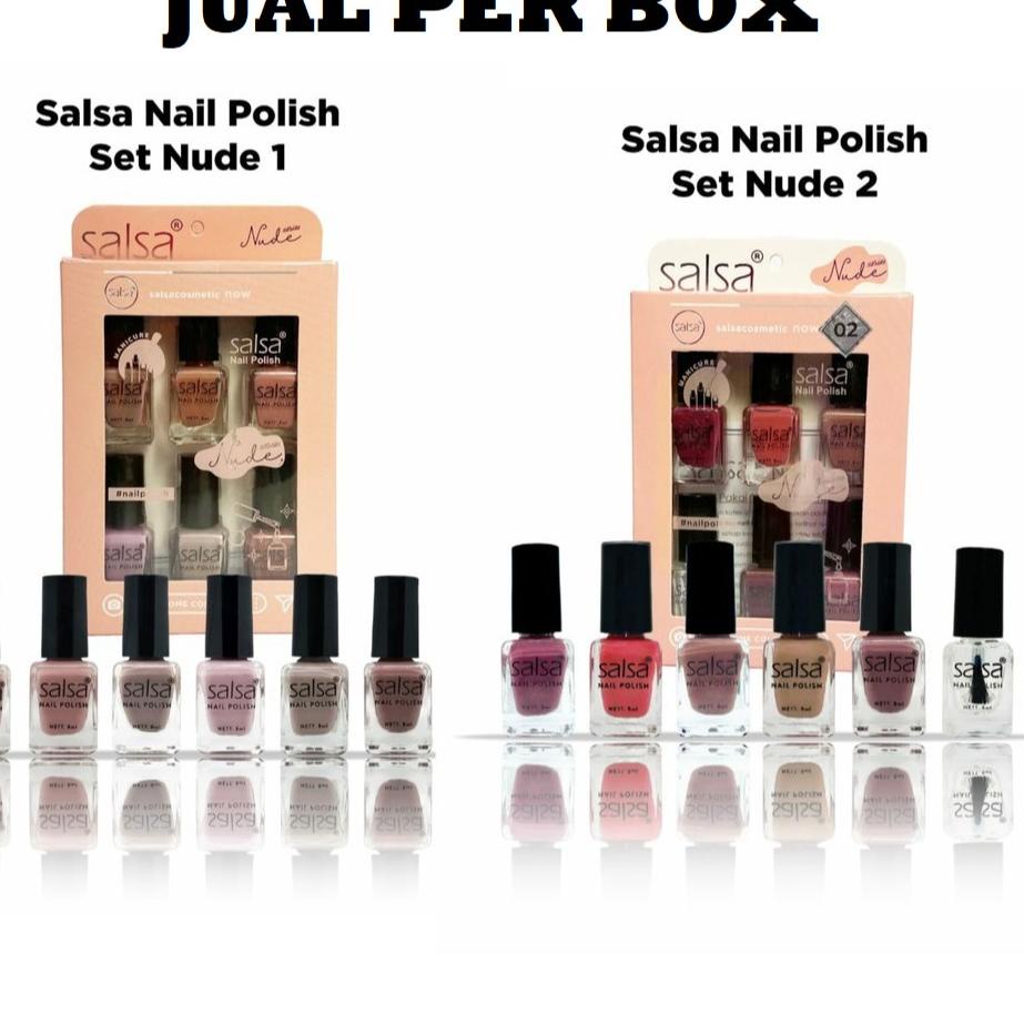 Jual Salsa Nail Polish Nude Series Shopee Indonesia