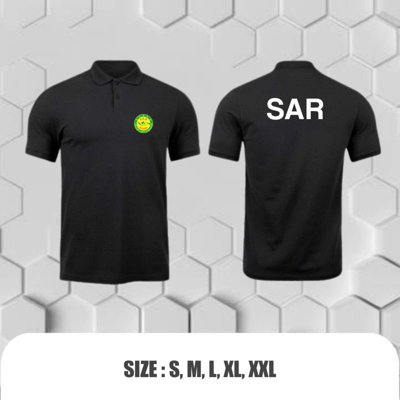 Jual KAOS POLO KERAH LOGO SAR Shopee Indonesia