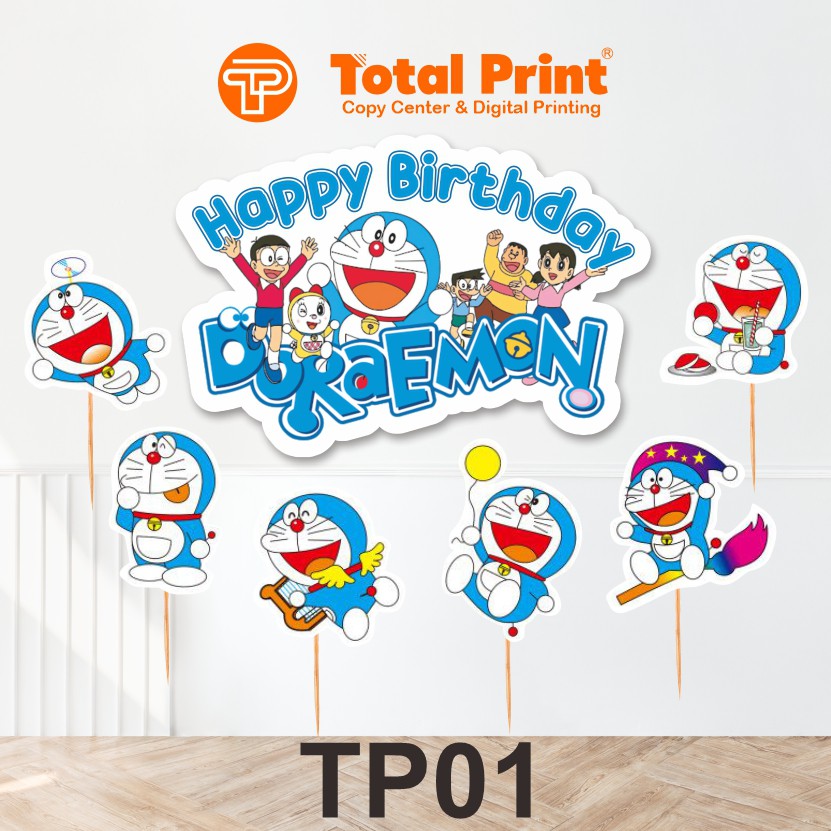 Jual Topper Cake Topper Happy Birthday Karakter Hiasan Kue