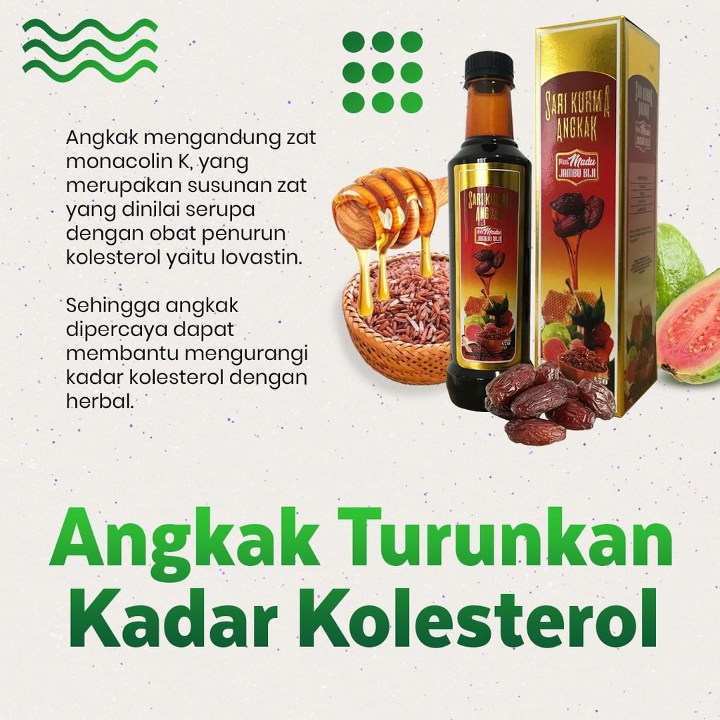 Jual Sari Kurma Madu ANGKAK DARUSYIFA Plus Propolis Jambu Biji Daun Ubi