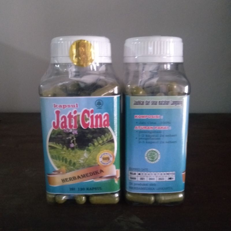 Jual Kapsul Jati Cina Herbamedika Isi Kapsul Shopee Indonesia