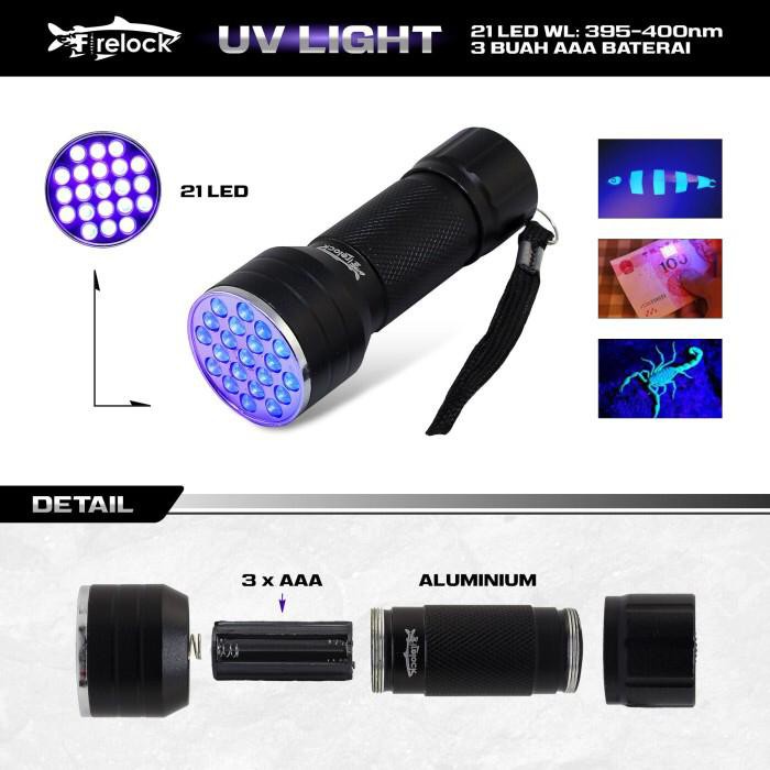 Jual Senter Uv Firelock Led Uv Light Torch Firelock Led Senter