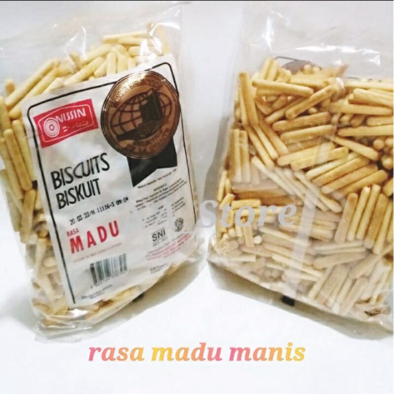 Jual NISSIN BISCUIT MADU 300g Biscuit Rasa Madu Manis Shopee Indonesia