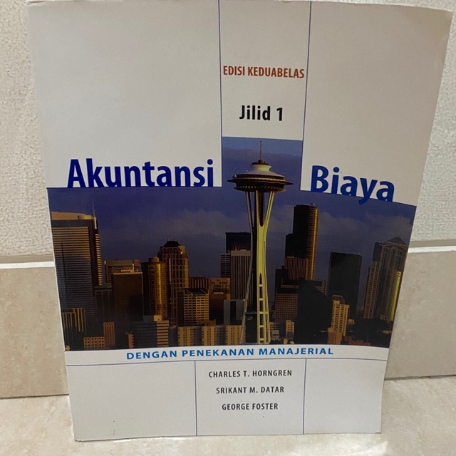 Jual Buku Akuntansi Biaya Jilid Edisi Bekas Shopee Indonesia