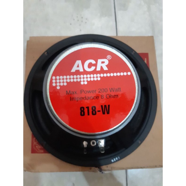 Jual SPEAKER ACR 8 INCH 818 W Shopee Indonesia