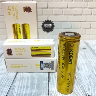 Jual BATTERAI BATRE KDEST 21700 5000mAh ORIGINAL BATERAI UKURAN BESAR