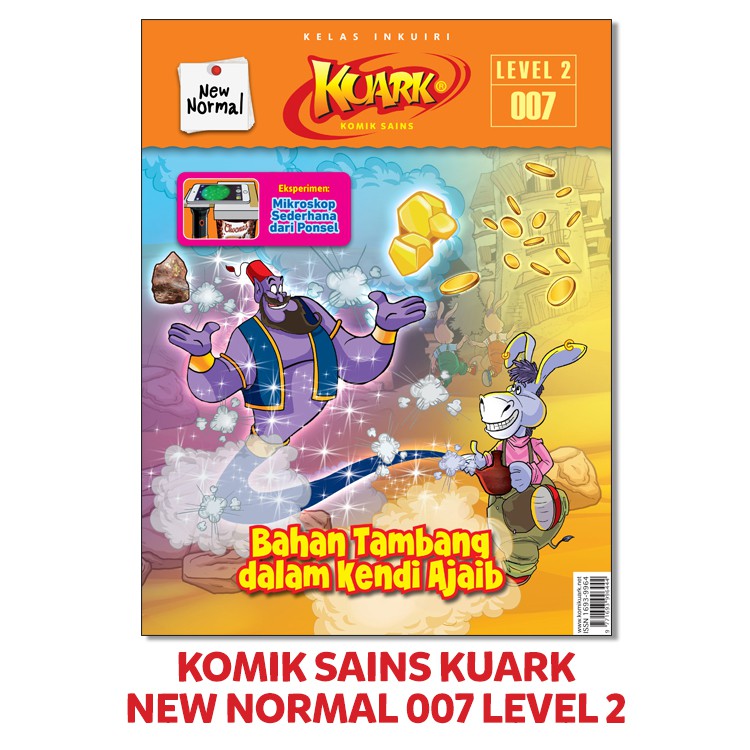 Jual KUARK Komik Sains Level II Edisi 7 Tahun XVII MATERI OSK 2021