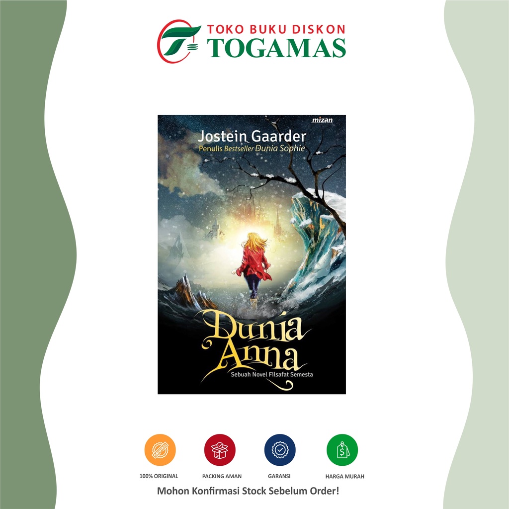 Jual Novel Dunia Anna Jostein Gaarder Shopee Indonesia