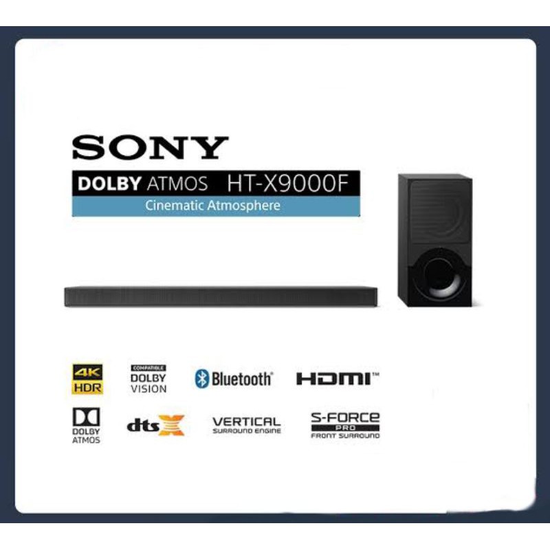 Jual Sony Ht X F Soundbar K Hdr Bluetooth Ch Dolby Atmos Gransi