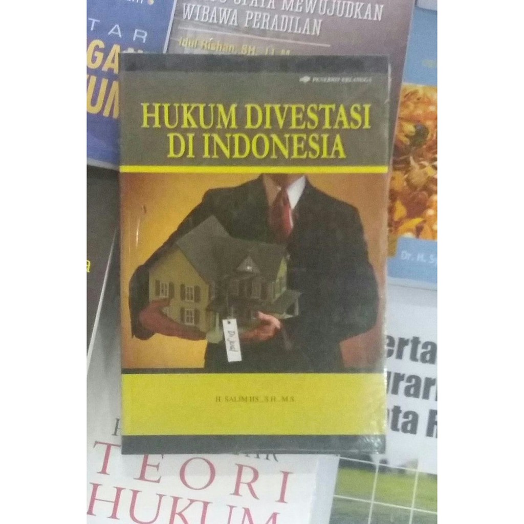 Jual Buku Hukum Divestasi Di Indonesia Salim Hs Erlangga Shopee