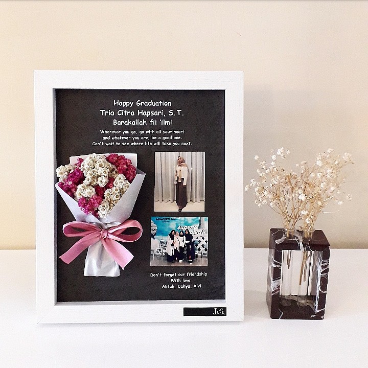 Jual Flower Frame R Standart Bingkai Foto Flower Frame Bingkai