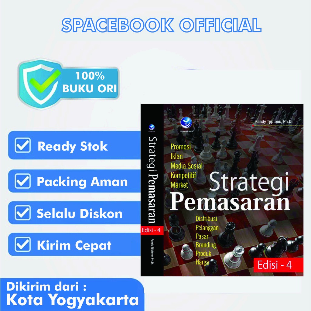 Jual Strategi Pemasaran Edisi Penerbit Andi Shopee Indonesia