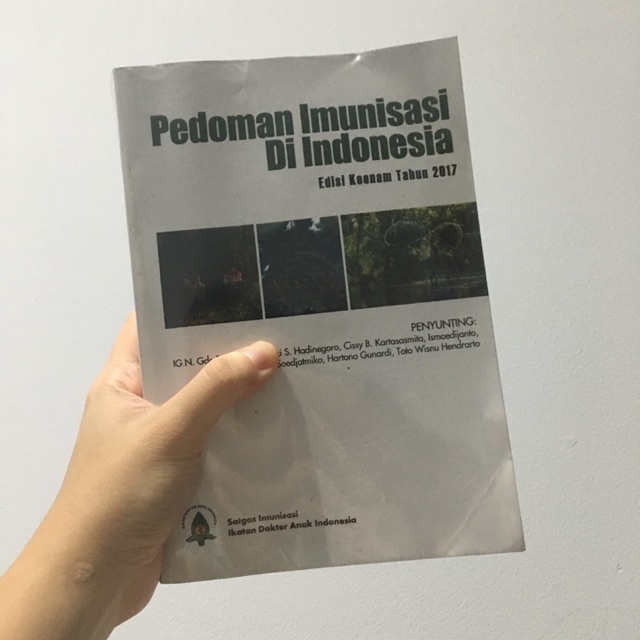 Jual New Buku Pedoman Imunisasi Di Indonesia Shopee Indonesia