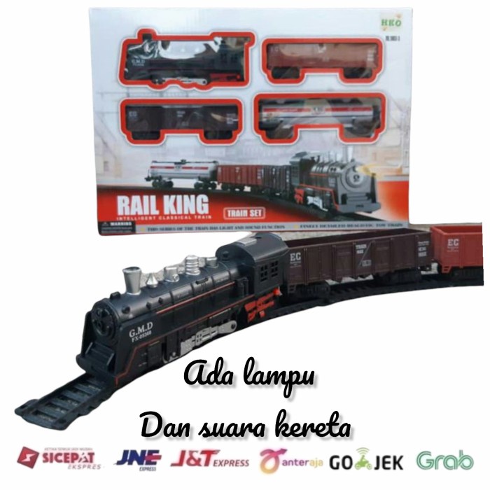 Jual MAINAN KRETA API RAIL KING RAIL KING LIGHT AND SOUND MAINAN KRETA