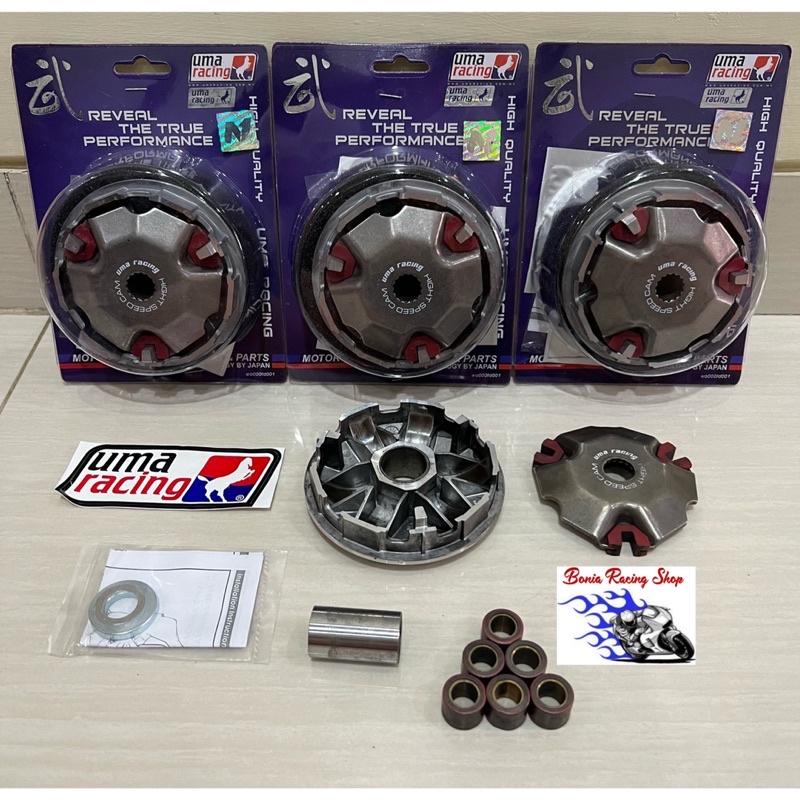 Jual Pulley Kit CVT Rumah Roller Set Uma Racing Yamaha Mio Karbu Mio