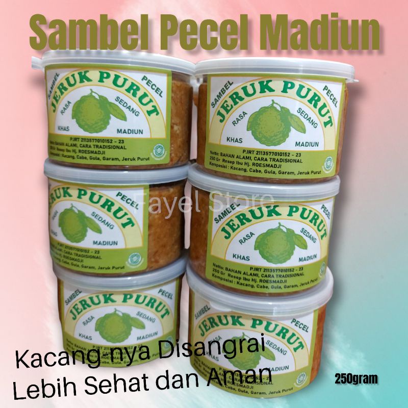 Jual Bumbu Pecel Sambal Kacang Instan Oleh Oleh Madiun Shopee Indonesia