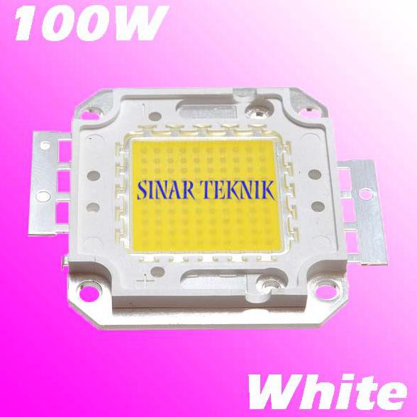 Jual High Power Led 100W Putih White 6000 6500K Hpl 32 34V