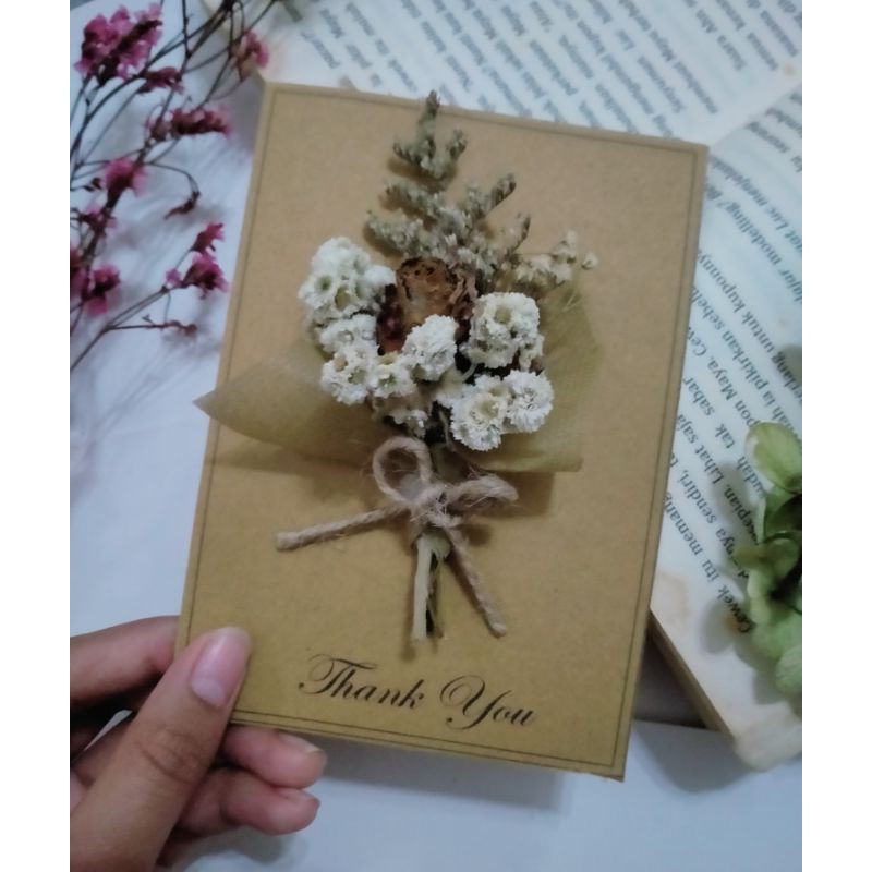 Kartu Ucapan Greeting Cards Bagian Dalam Kosongan Shopee Indonesia