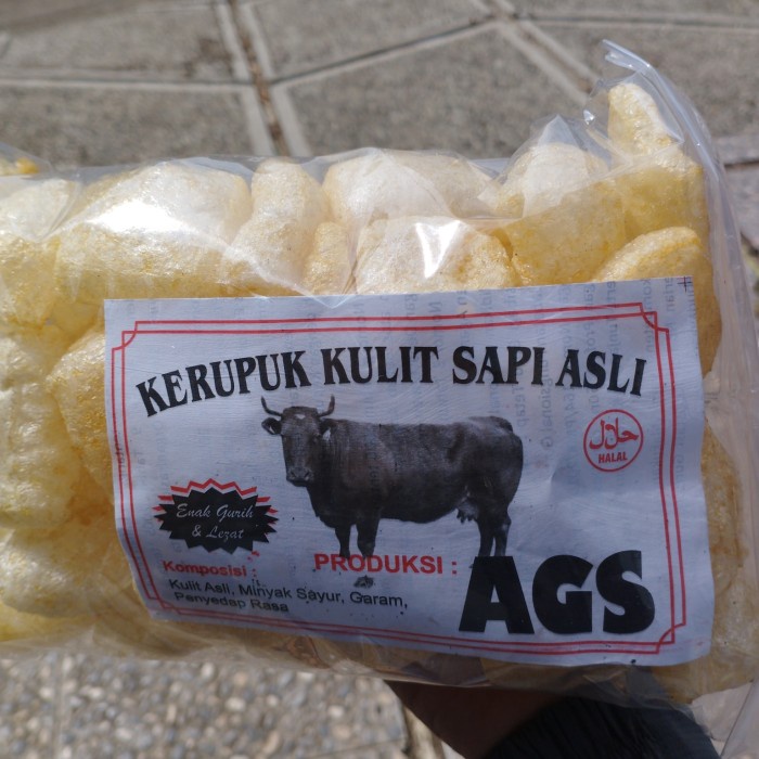 Jual Kerupuk Kulit Sapi Kurupuk Dorokdok Kulit Khas Garut Dorokdok