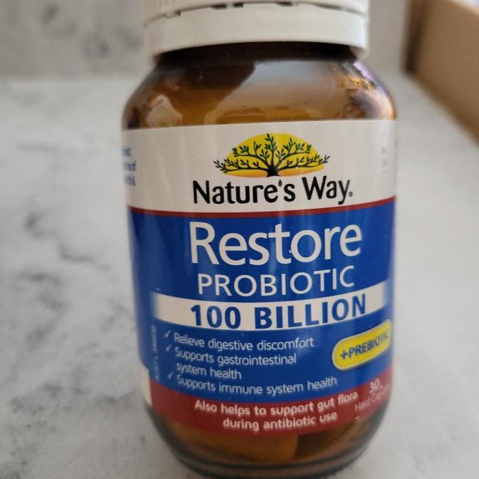 Jual Natures Way Restore Probiotic 30billion 50billion 100billion