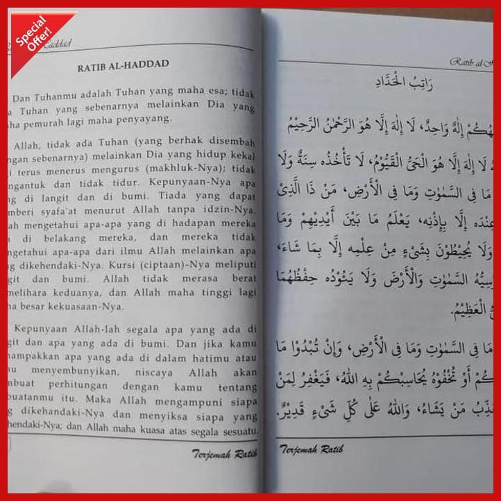 Jual Buku Ratib Terjemah RATIB Rotib Kitab Ratib Haddad Athas